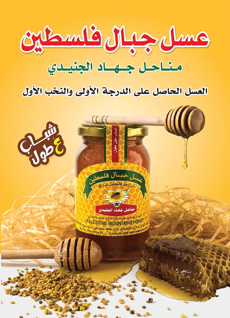 عسل جبال فلسطين